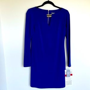 Vince Camuto Dress with Gold Accents NWT